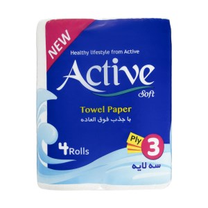 دستمال دلسی4رول4لایه اکتیو