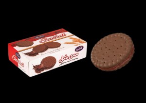 بیسکوئیت کرمدارکاکائوسی شل جعبه شونیز590