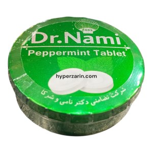 قرص نعنادکترنامی قوطی فلزسبز50