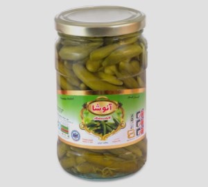 خیارشورسوپرویژه شیشه آنوشا750