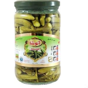خیارشور درجه1Aآنوشا شیشه750