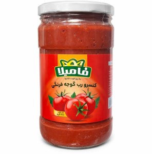 رب گوجه فرنگی شیشه فامیلا1.5
