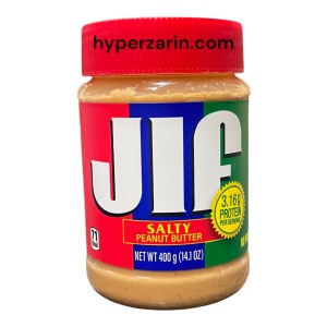 کره بادام زمینی طعم نمک جی ال اف قرمز400