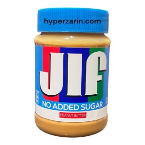 کره بادام زمینی بدون شکر جی ال اف400