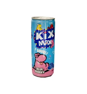 نوشابه گازدارباطعم بلوبری کیکس مکس250