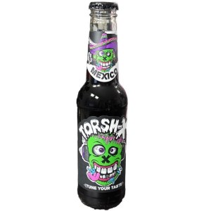 نوشابه گازدارباطعم فلفلی/ترشکس کیکس مکس مکزیکوشیشه240