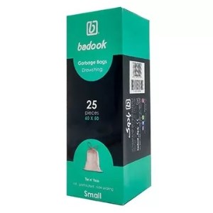 کیسه زباله بنددار50*60بادوک25عدد