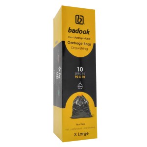 کیسه زباله بنددار90*70بادوک