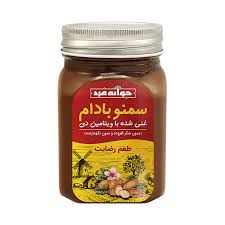 سمنو بادام ویتامینDشیشه جوانه فرد430