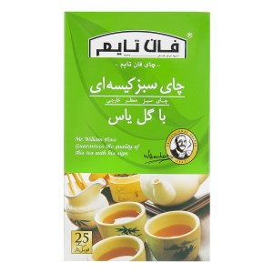 تی بگ چای سبزبا گل یاس فان تایم25