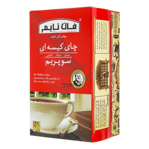 چای کیسه سوپریم فان تایم 25 عددی
