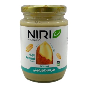کره بادام زمینی شیشه نیری350