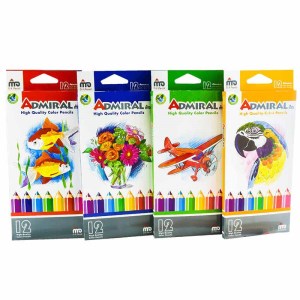 مدادرنگی آدمیرال جعبه12عددی