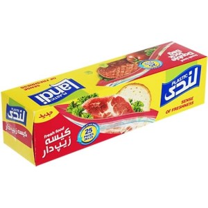 کیسه فریزرزیپ دار25*20لندی25