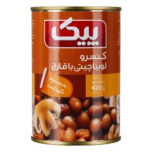 کنسرولوبیاباقارچ پیک420