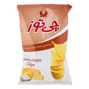 چیپس پنیرچدارخامه ترش چی توز140