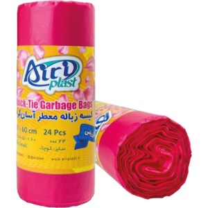 کیسه زباله معطر(یاس)آسان گره کوچک60*50آیری پلاس 24