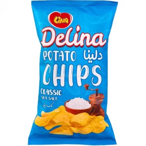 چیپس نمکی کلاسیک لینا55