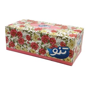 دستمال کاغذی جعبه تنو3لایه100برگ