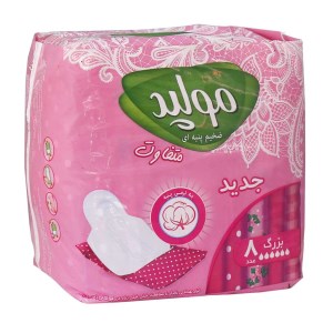 نوار ضخیم پنبه ای بزرگ مکسی سافت مولپد8