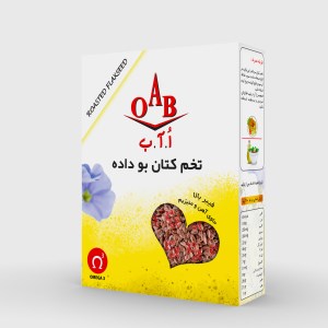 تخم کتان بوداده طلاییOAB200
