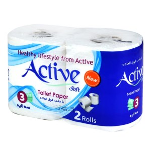 دستمال دلسی2قلواکتیو3لایه