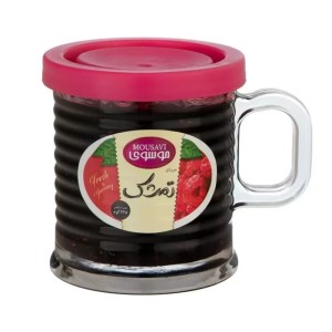 مربا تمشک لیوانی شیشه موسوی 245