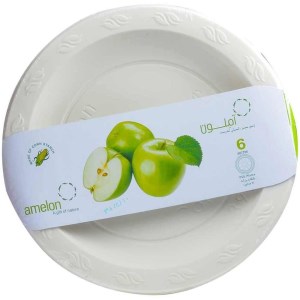 بشقاب گیاهی آملون6عدد