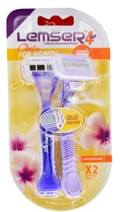 وکیوم تیغ 4لبه زنانه لمسر2عددی