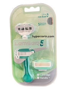 وکیوم تیغ 5لبه مردانه لمسر