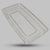 دیس چهارگوش مشکی /سفیدکوچک کوشالوکس4عددی