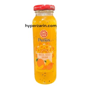 نوشیدنی تخم شربتی انبه شیشه پرسیس200