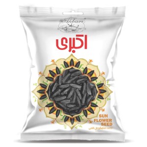 تخمه آفتابگردان مشکی قلمی اکبری100