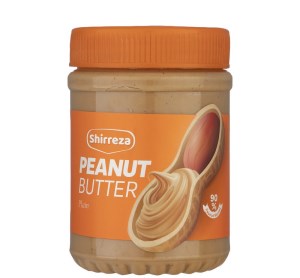 کره بادام زمینی ساده شیررضا450