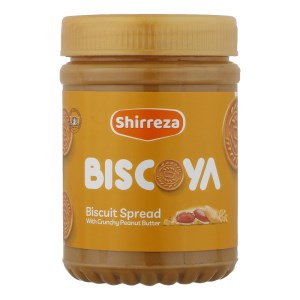 کرم بیسکویاباکره بادام زمینی کرانچی شیررضا400