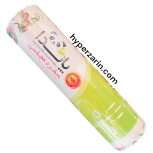 سفره یکبارمصرف مجلسی 1لایه تیشو+1لایه نایلون پاندا20*10