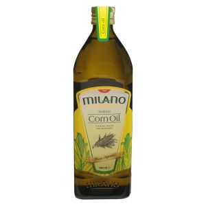 روغن ذرت پالایش شده میلانو750