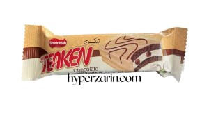 کیک اسفنجی بامارشمالو وروکش سفیدتیکن شیرین ناب60