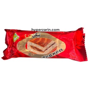 کیک لایه ای ساده کاکائومغزوانیل تیکن45