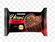 کیک شکلاتی قلبی تیکن شیرین ناب60