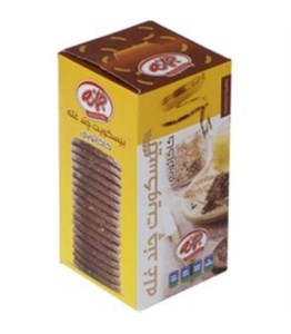 بیسکویت چندغله کاکائوجعبه جمانه190