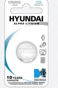 باطری سکه ای لیتیوم2AAhyundai