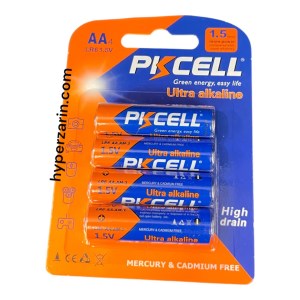 باطری قلمی 4عددی pkcell(ultra alkaline)