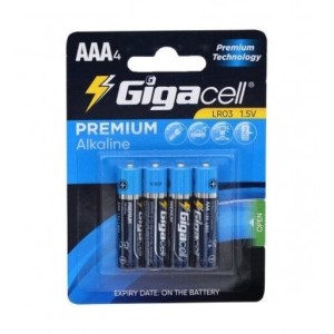 باطری آلکالین پریمیوم نیم قلمی گیگاسل4
