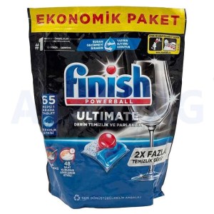 قرص ظرفشویی فینیش آلتیمیت(POWERBALL)ترک65