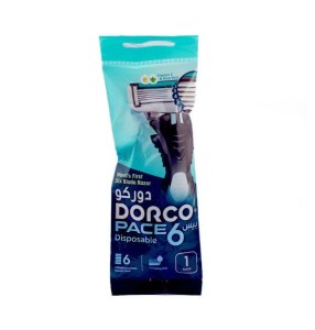 ژیلت تکی6لبه دورکو(آبی)مردانه