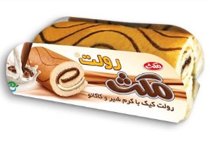 کیک رولت باکرم شیرکاکائومکث65